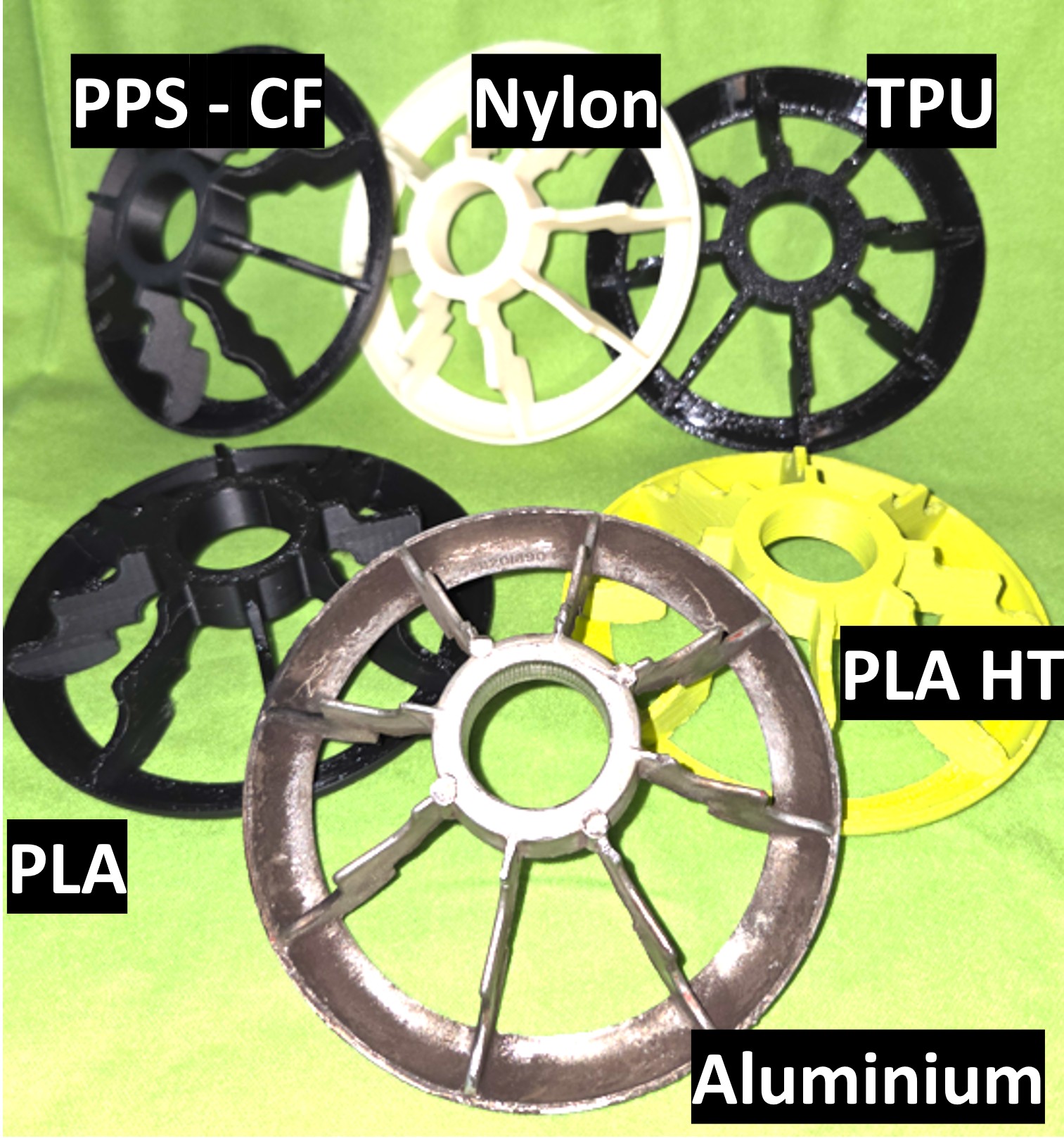 3D Printed fan (Damaged Fan)